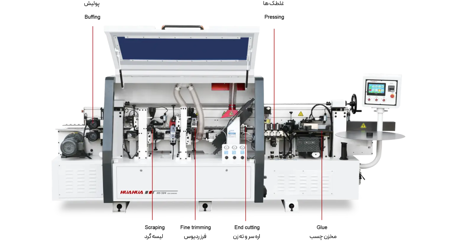 لبه چسبان HH-504