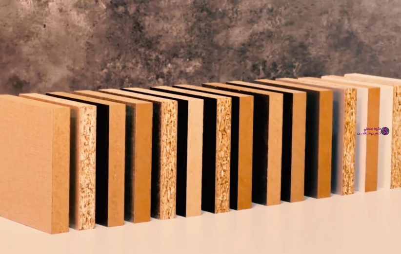 انواع نوار دستگاه لبه چسبان - جنس چوب