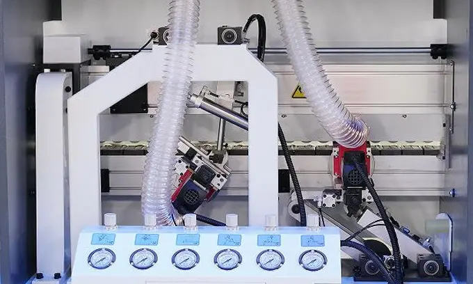 قیمت و خرید اقساطی لبه چسبان HH-509R سوپر فول ثمین ماشین - لبه چسبان با قابلیت چسب زنی 45 و 90 درجه