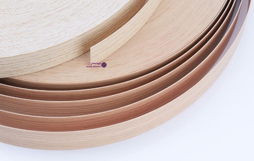 انواع نوار دستگاه لبه چسبان - عکس نوار ملامینه