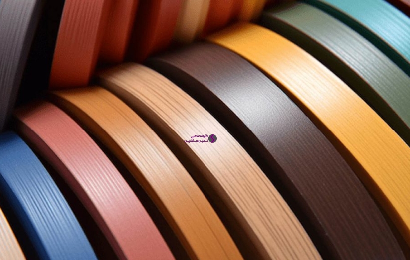 انواع نوار دستگاه لبه چسبان - عکس نوار PVC