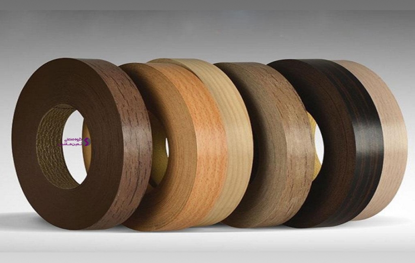 انواع نوار دستگاه لبه چسبان - عکس نوار PVC