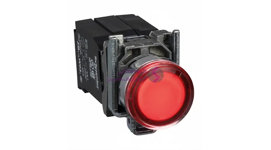 شستی فشاری استپ ساده قرمز